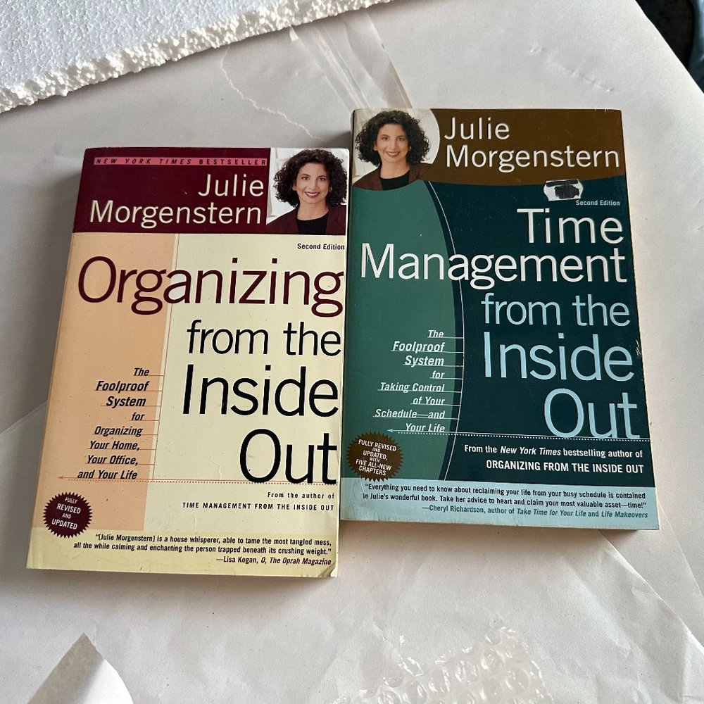 Organizing and Time Management From the Inside Out Julie Morganstern Books 2
